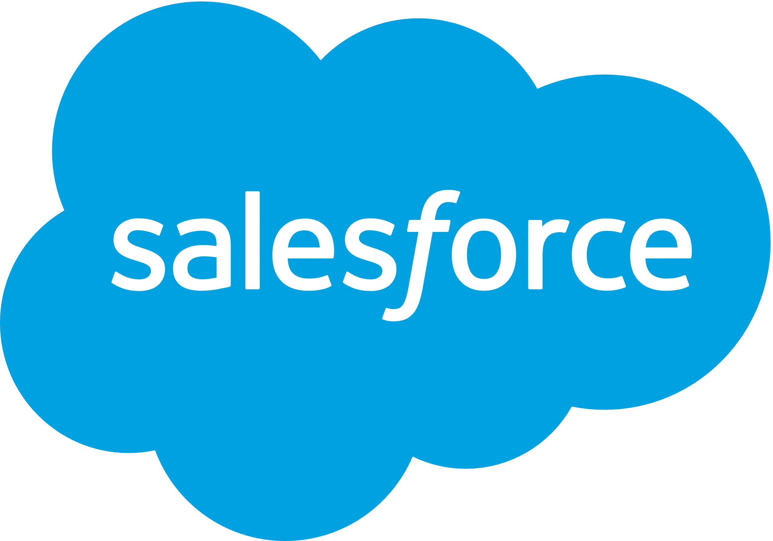 Salesforce logo in colour